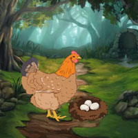 Free online html5 games - Aid Hen To Find Eggs game 