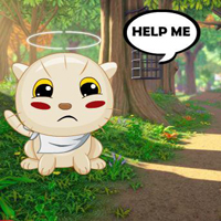 Free online html5 games - Aid Starving Innocent Cat game 