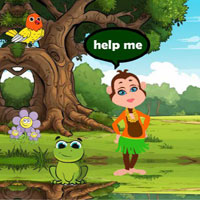 Free online html5 games - Aid The Mother Monkey game 