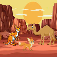 Free online html5 escape games - Assist The Thirsty Animals