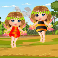 Free online html5 games - Assist The Twin Fairy game - WowEscape 