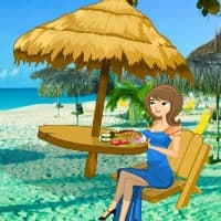 Free online html5 games - Beach Hungry Girl Escape HTML5 game - WowEscape