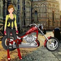 Free online html5 games - Biker Babe Escape HTML5 game - WowEscape