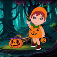 Free online html5 games - Boy Finds Pumpkin Chariot game - WowEscape