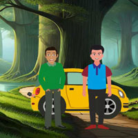 Free online html5 games - Buddies Finds Car Key game 