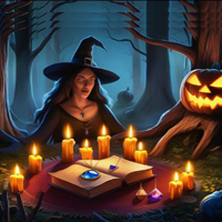 Free online html5 games - Cute Witch Land 2024 Escape game - WowEscape 