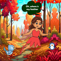 Free online html5 games - Discover Peacock Fairy Feather game - WowEscape