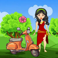 Free online html5 games - Dora Seeking Stolen Scooty game - WowEscape