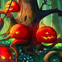 Free online html5 games - Escape From Cursed Pumpkin Land HTML5 game - WowEscape