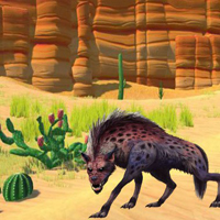 Escape From Hyena Desert HTML5
