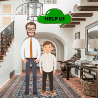 Free online html5 games - Escape Stucked Father And Son game 