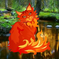 Free online html5 games - Fantasy Fire Cat Escape HTML5 game - WowEscape