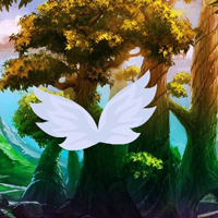 Free online html5 games - Fantasy Wings Forest Escape HTML5 game 