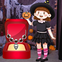 Finding Halloween Necklace HTML5