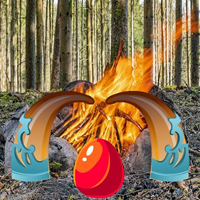 Flaming Forest Escape HTML5