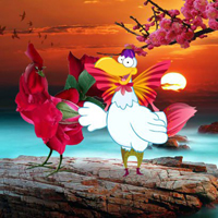 Free online html5 games - Flower Rooster Escape HTML5 game 