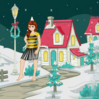 Free online html5 games - Girl Discover Christmas Costume game - WowEscape