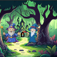 Free online html5 games - Girl Escaped Wizards Clutch game - WowEscape