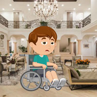 Free online html5 games - Help The Disability Boy game 