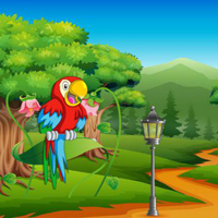 Free online html5 games - Help The Lonely Macaw game - WowEscape