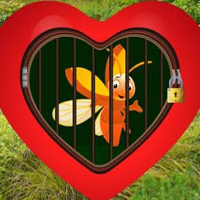 Free online html5 games - Love Golden Bee Escape HTML5 game - WowEscape