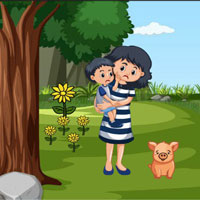 Free online html5 games - Mom Reach Little Girl game 