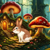 Mushroom Land Rabbit Escape