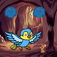 Free online html5 games - Naive Bird Escape From Cave game - WowEscape