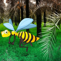 Free online html5 games - Palm Forest Honeybee Escape HTML5 game - WowEscape