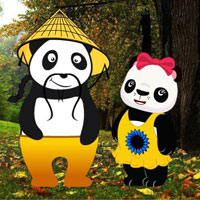 Free online html5 games - Panda Saves Her Young game 