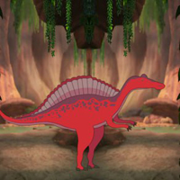 Free online html5 games - Rescue The Red Dino HTML5 game - WowEscape