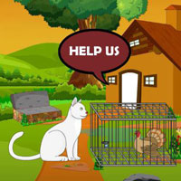 Free online html5 games - Rescue The Troubled Turkey game 