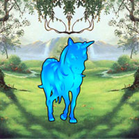 Free online html5 games - Retrieve The Afflicted Unicorn game - WowEscape 