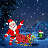 Free online html5 games - Santa Attend Christmas Party game 