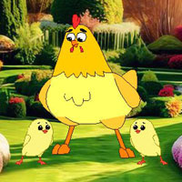 Free online html5 games - Save The Chicken Family game 