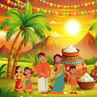 Free online html5 games - Tamil Festival 2025 game 