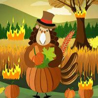Thanksgiving Fire Forest Escape