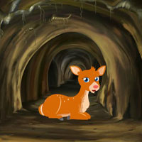 Free online html5 games - Trapped Deer Family Escape game - WowEscape 