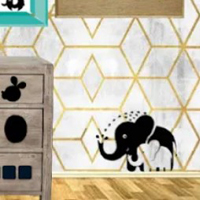 Free online html5 games - 8bg Elephant House Escape game 