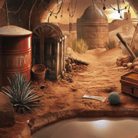 Free online html5 games - FEG Mystery Desert House Escape game 