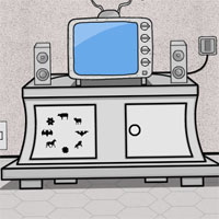 Free online html5 games - Escape From Black And White Abode Room game 