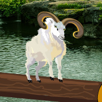 Free online html5 games - Great Valley Goat Rescue game 