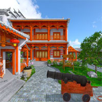Free online html5 games - FirstEscapeGames Chinese Residence game 
