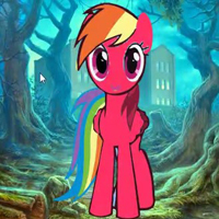 Trapped Pink Pony Escape