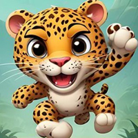 Free online html5 games - Charmed Leopard Escape game - WowEscape 