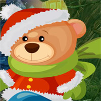 Free online html5 games - G4k Christmas Teddy Bear Escape  game 