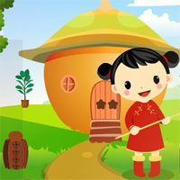 Free online html5 games - Games4King Japanese Girl Rescue 2 game 