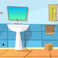 Free online html5 games - GFG Bathroom Escape game 