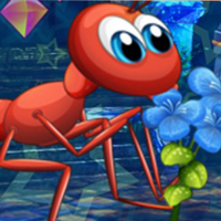 Free online html5 games -  G4K Lovely Ant Escape game 