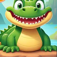 Free online html5 games - Great Crocodile Escape game 